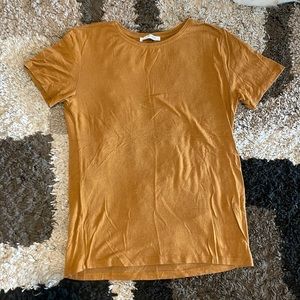 Zara Plain Brown Shirt